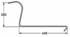 Dente ranghinatore stretto usato  Italia