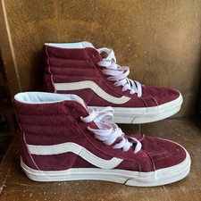 Vans burgundy sk8 for sale  Burleson