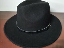 Fedora nero taglia usato  Italia