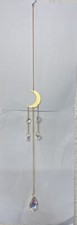 Moon heart crystal for sale  TIVERTON