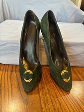 Vintage green suede for sale  Ogden