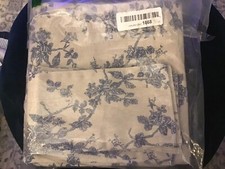 Blue floral toile for sale  Erie