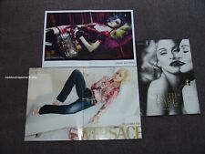 CLIPPINGS - MADONNA, advertising VERSACE, LOUIS VUITTON, TRUTH OR DARE, 5 PAGES , usado comprar usado  Enviando para Brazil