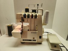 Pedal de máquina de costura Singer Ultralock 14 U234 linha COM FALHAS, usado comprar usado  Enviando para Brazil