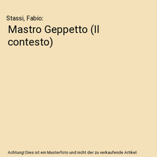 Mastro geppetto stassi gebraucht kaufen  Trebbin