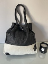 Vintage kuhfell tasche gebraucht kaufen  Troisdorf