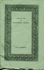 Legature rolando gozzi usato  Italia