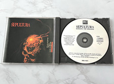 Sepultura Beneath The Remains CD ORIGINAL 1991 R/C Records RRD-9511 Soulfly RARE comprar usado  Enviando para Brazil