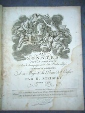 Partition daniel steibelt d'occasion  Le Val