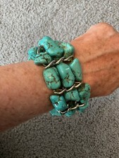 Vintage turquoise chunky for sale  Bayport