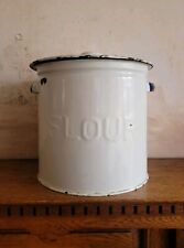 Vintage lidded enamel for sale  DARLINGTON