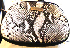 Handtasche schwarz schlangenmu gebraucht kaufen  Frankfurt am Main