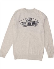 Moletom gráfico masculino VANS cinza algodão CI02 comprar usado  Enviando para Brazil