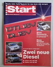 Opel Start Magazin 4/99 DTM 2000 V8-Coupe m. Poster, G 90, Omega Lotus Treffen  comprar usado  Enviando para Brazil