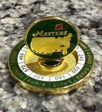 Moeda de torneio de golfe The Masters com marcador de bola e jardas nacionais Augusta comprar usado  Enviando para Brazil