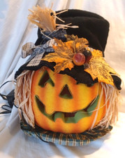Halloween scarecrow pumpkin for sale  Blue Island
