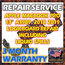 MACBOOK PRO 13 A1989 820-00850-A PLACA-MÃE PLACA LÓGICA REPARO E DERRAMAMENTO DE LÍQUIDO comprar usado  Enviando para Brazil