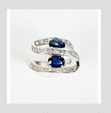 Bague blanc sinueuse d'occasion  Paris III