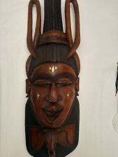 Maschera africana legno usato  Erice