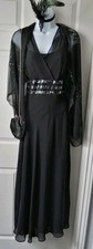 Black silver sequin for sale  WILLENHALL