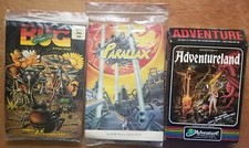 3 Novos Jogos de Fita Antigos Atari 800 Não Selados Adventureland, Bug Attack, Etc comprar usado  Enviando para Brazil