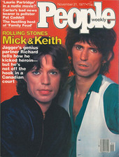 Revista People Weekly 21 de novembro de 1977 Rolling Stones Keith Richards Susan Dey comprar usado  Enviando para Brazil