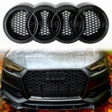 Usado, Audi Badge Emblem Rings Holder Bracket A1 A3 A4 A5 A6 A7 A8 Q3 Honeycomb Grill comprar usado  Enviando para Brazil