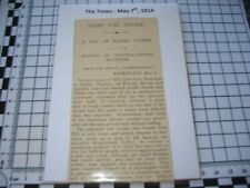 Original 1914 wwi for sale  WAKEFIELD