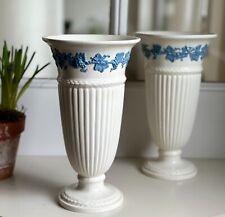 Wedgwood queensware vases for sale  MALPAS