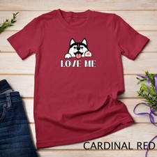 Husky Siberiano Love Me Filhote Fofo Amante de Cachorro Vestuário Presente Camiseta Unissex comprar usado  Enviando para Brazil
