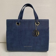Bolsa tote ARMANI EXCHANGE azul escura do Japão, usado comprar usado  Enviando para Brazil