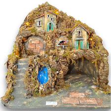 Presepe napoletano artigianale usato  Minturno
