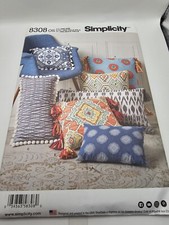 Sewing simplicity 8308 for sale  San Antonio