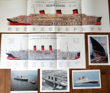 Plan coupes paquebots d'occasion  Rouen-