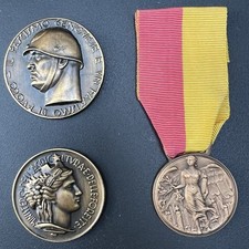 Trittico medaglie del usato  Zanica