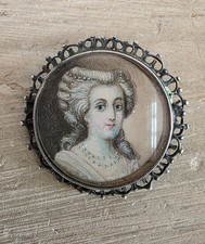 Spilla argento ritratto usato  Fermo