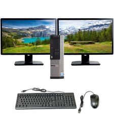 Computador desktop Dell i3 16GB RAM 256GB SSD duplo 20 polegadas LCD Windows 10 Pro PC WiFi comprar usado  Enviando para Brazil