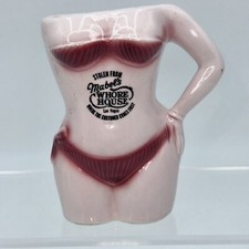 Lembrança de vidro Mabel’s Whore House Las Vegas onde o cliente vem primeiro, usado comprar usado  Enviando para Brazil