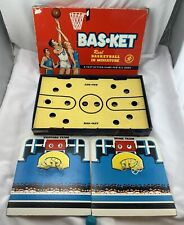 Juego de baloncesto miniatura 1966 Bas-ket Game de Cadaco completo/funciona en buen estado segunda mano  Embacar hacia Argentina