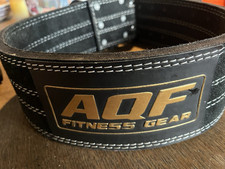 Aqf weightlifting belt for sale  CAERNARFON