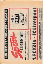 Koln cologne liverpool for sale  LONDON