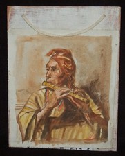 Vintage painting peruvian for sale  Lancaster