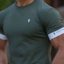 Hombres Camisa para Correr Manga Corta Entrenamiento Camiseta Prendas para el torso Fitness Gimnasio Ropa Activa Masculina segunda mano  Embacar hacia Mexico