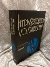 Handwörterbuch volkswirtschaf gebraucht kaufen  Oberthal