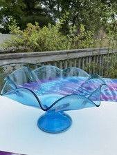 Wavy centerpiece glass for sale  O Fallon