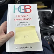 Handelsgesetzbuch hgb einführ gebraucht kaufen  Netphen