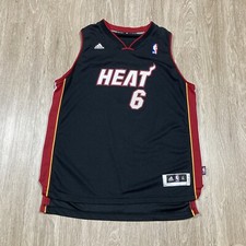 Camiseta Heat Jersey XL Youth Kids #6 LeBron James Miami NBA dia de jogo de basquete comprar usado  Enviando para Brazil