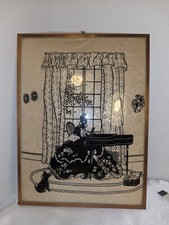 Vintage reverse painted for sale  Bonaparte