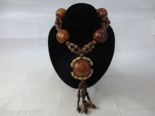 Colar de madeira berbere marroquino artesão madeira Thuja   comprar usado  Colar de madeira berbere marroquino artesão madeira Thuja   comprar usado  Enviando para Brazil