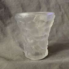 Vase verre pressé d'occasion  Paris IX